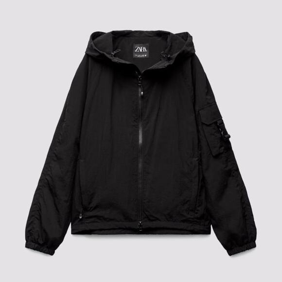 ZARA 2 IN 1 TECHNICAL JACKET ZW LIMITED EDITION - Picture 2 of 13